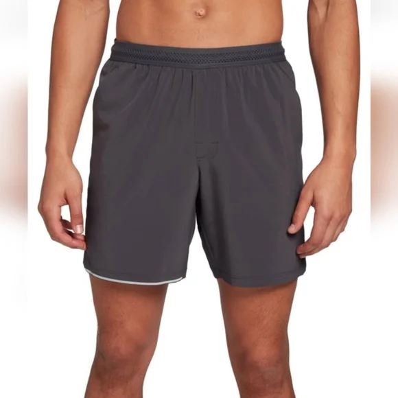 VRST Mens Velocity Running Shorts In Charcoal Grey Size XXL - Picture 1 of 5